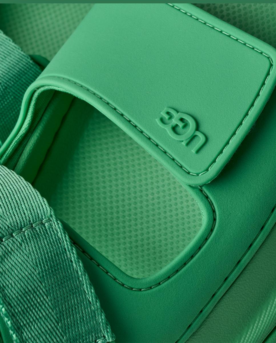 Sandálias Rasas Bio Goldendglow Verde-menta-5