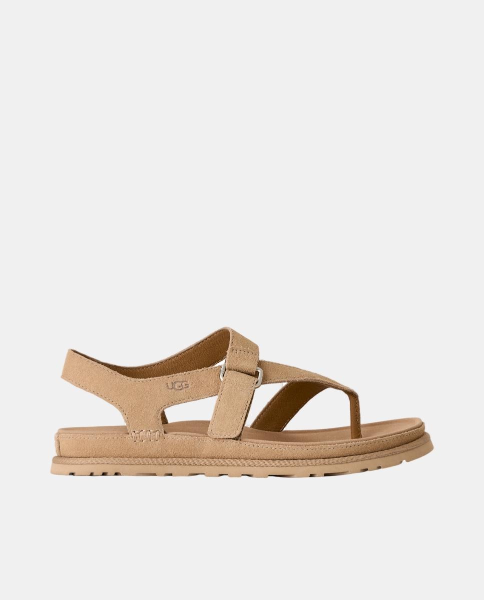 Imagem 0 de Sandália Rasa Escrava Goldengaze Toe Post