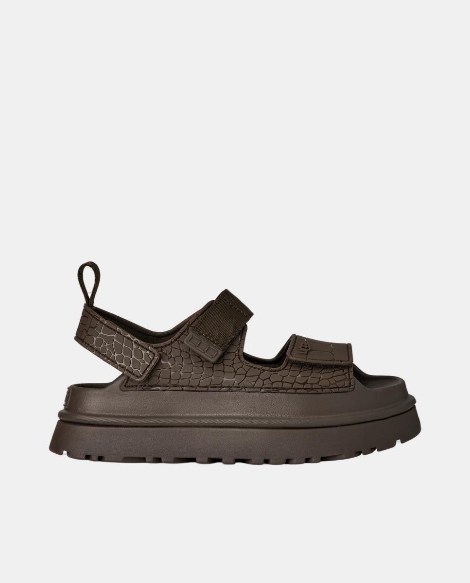 Imagem 0 de Sandálias Rasas Bio Goldendglow Embossed