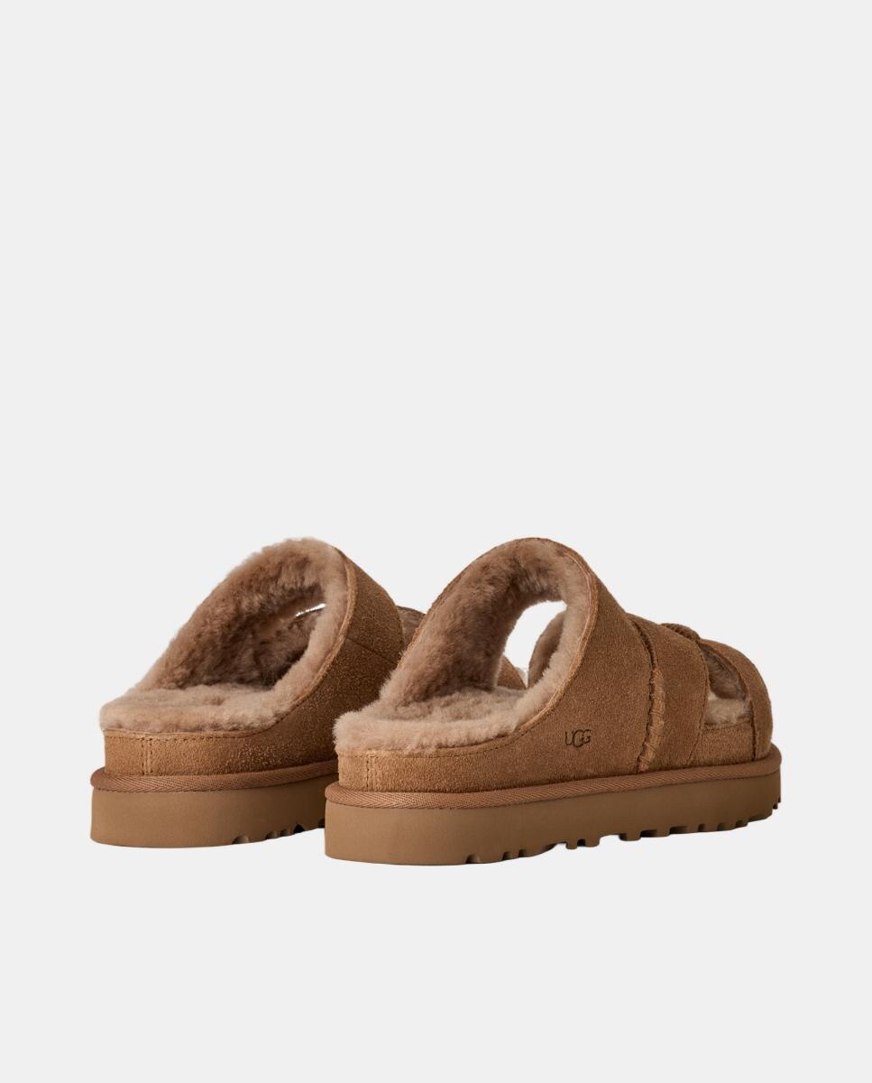 Greenport Cross Strap Slide Couro-3