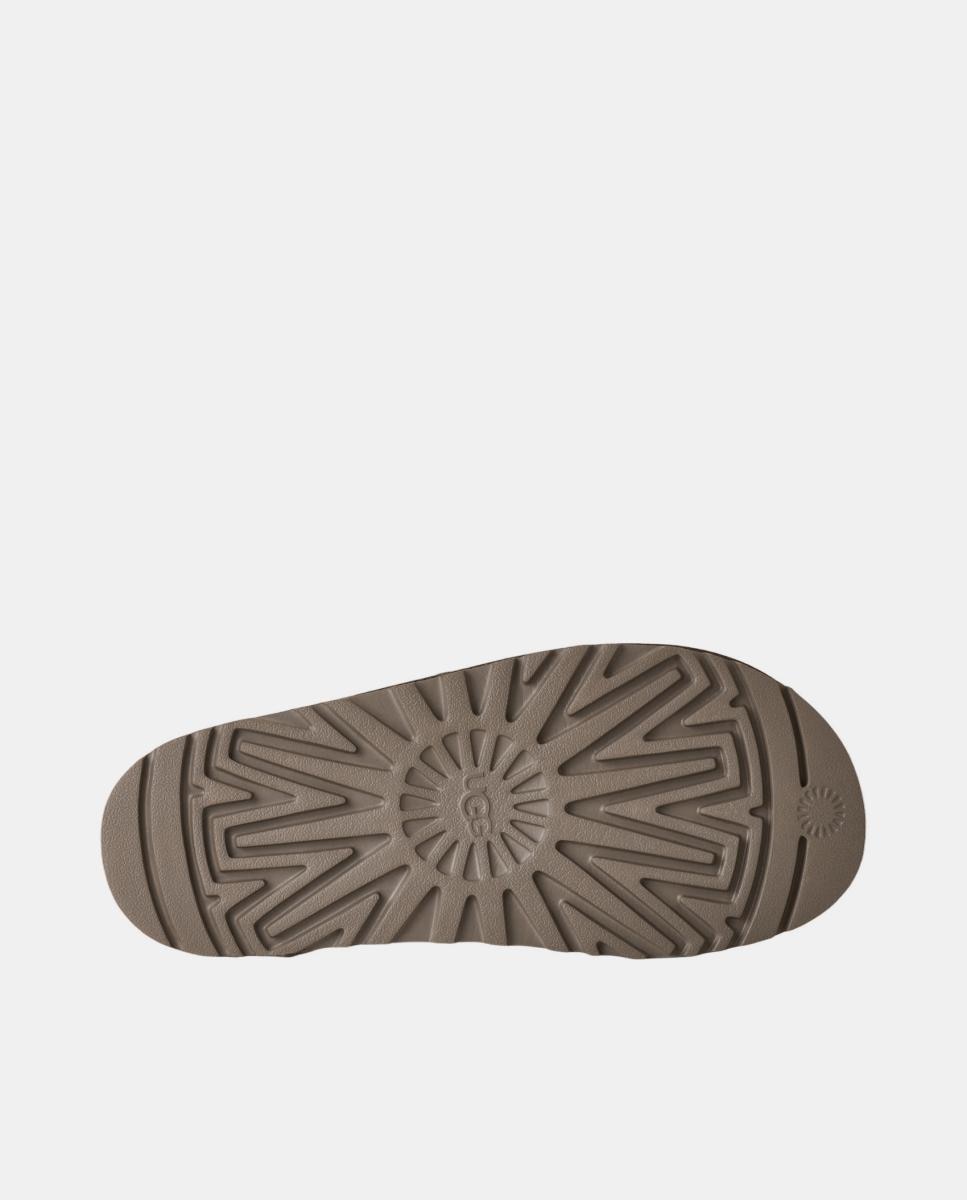 Greenport Cross Strap Slide Cinzento-6