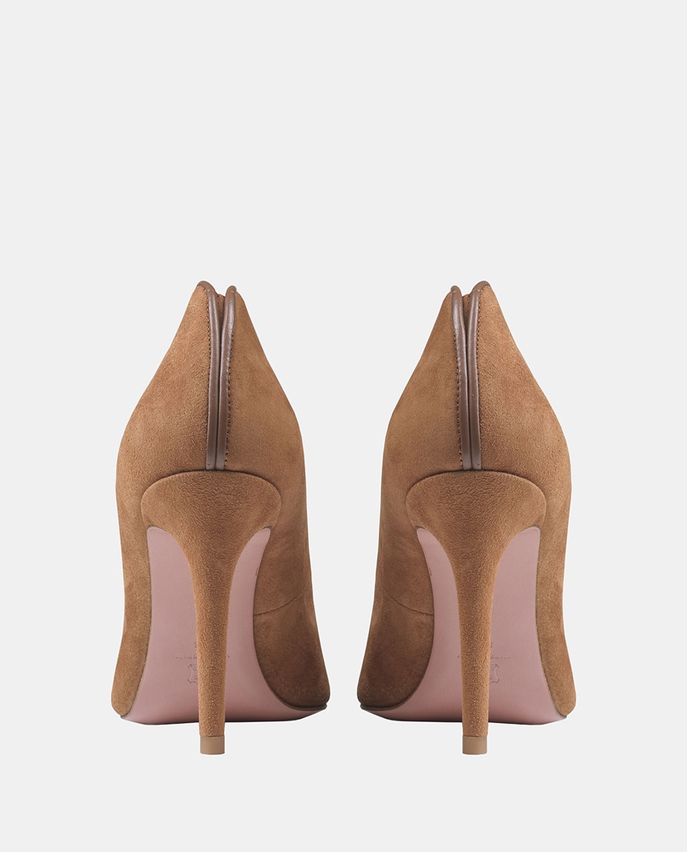 Stiletto Kate Suede 10 Natural-2