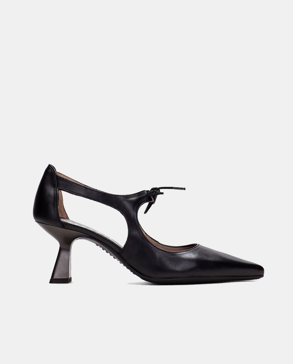 Sapatos de Salto Anjo Preto-1