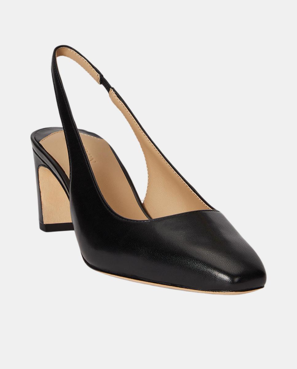 Sapatos Klaire em Pele Preto-2