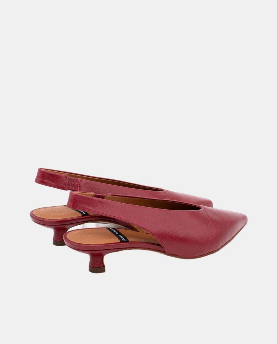 Sapato de salto de mulher Vermelho-cereja-3