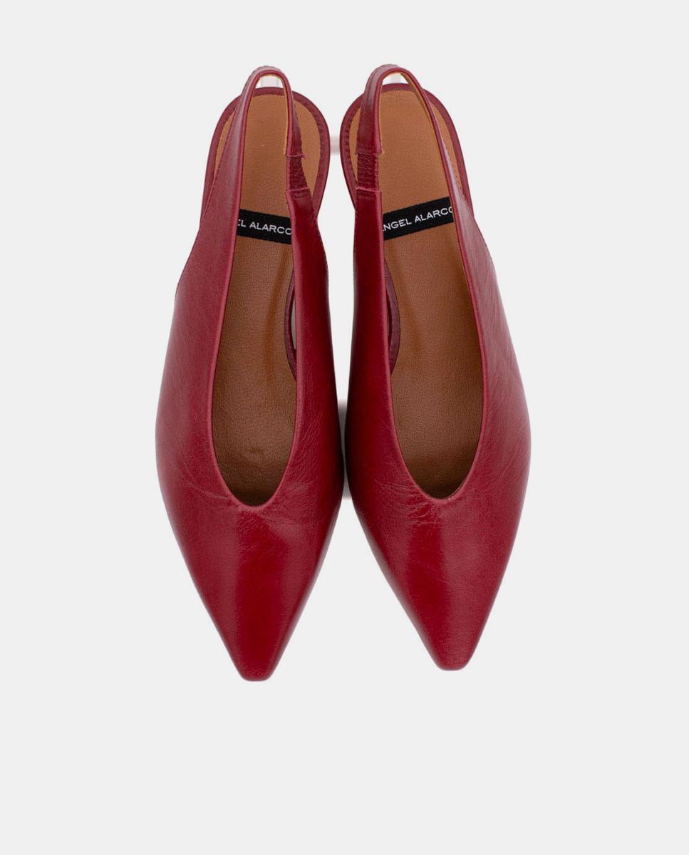 Sapato de salto de mulher Vermelho-cereja-4