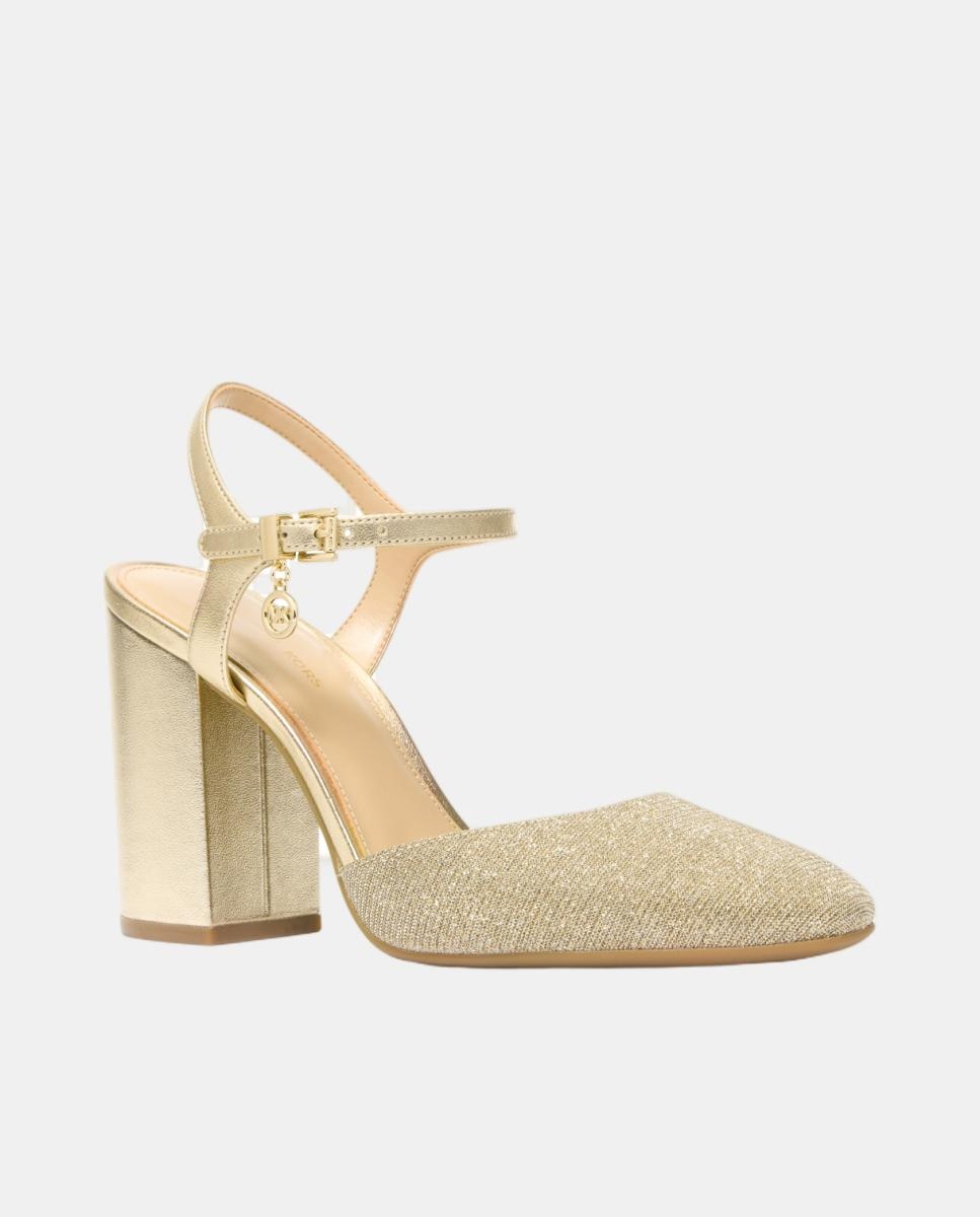 Sapatos de Salto Alexa Ouro-2
