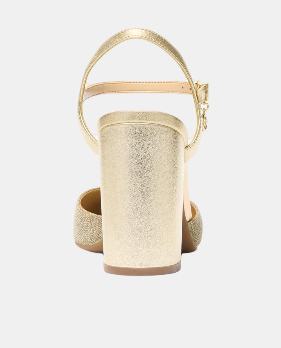 Sapatos de Salto Alexa Ouro-3