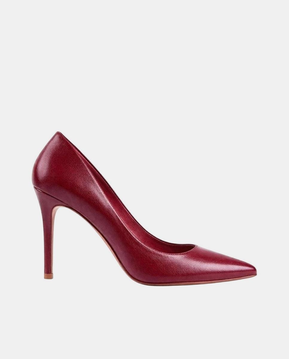 Imagem 0 de Stiletto pele bordeux