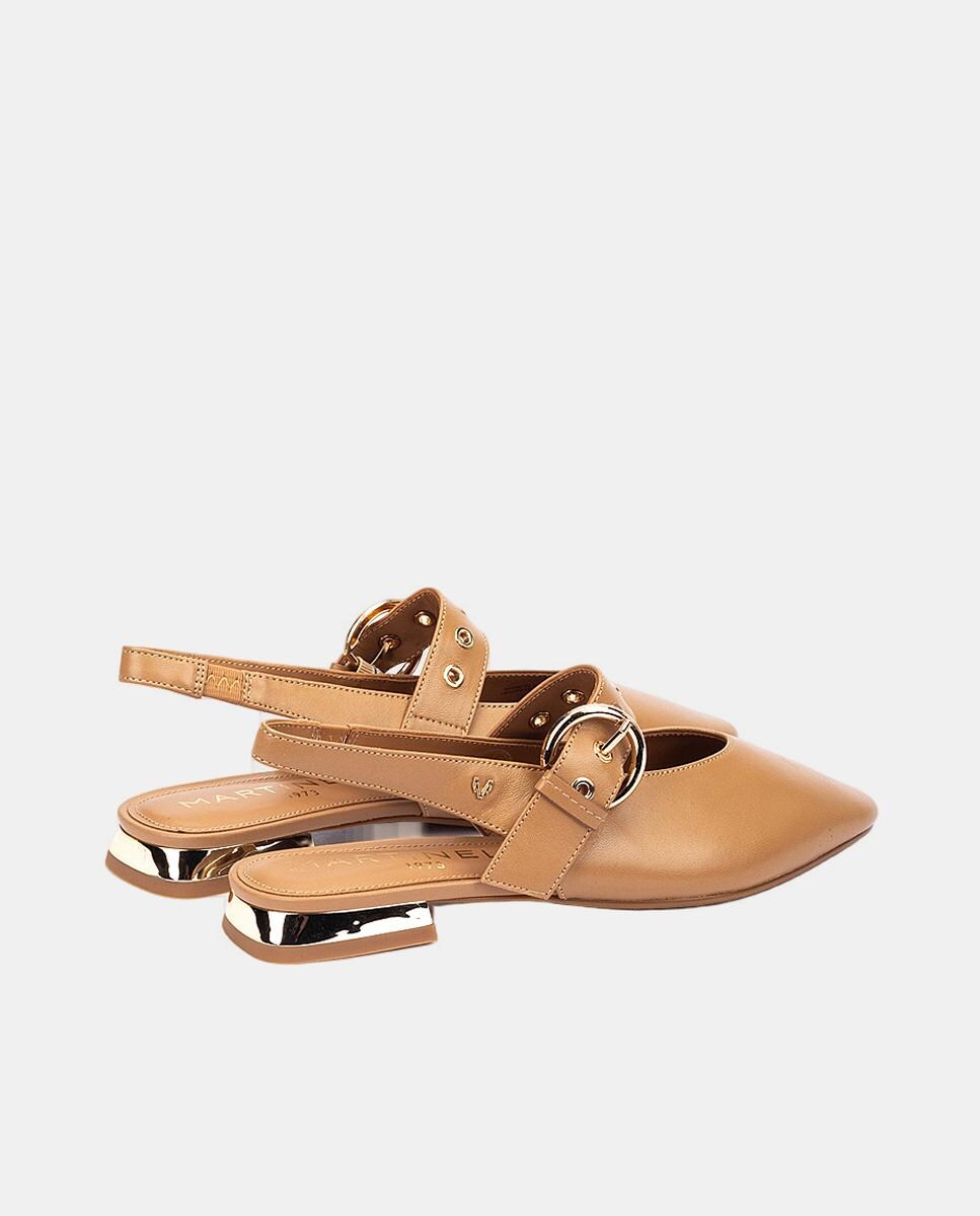 Sabrinas em Pele Camel-3