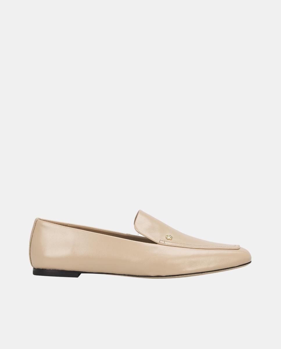 Boss - Mocasines de mujer en piel con punta cuadrada.