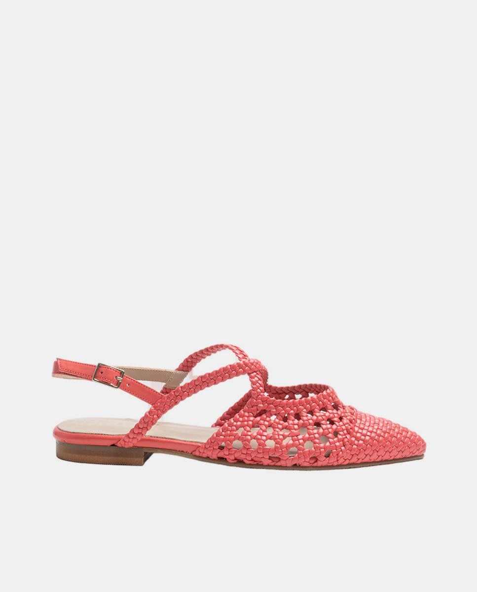 Imagem 0 de Sapatos Rasos Entrançados