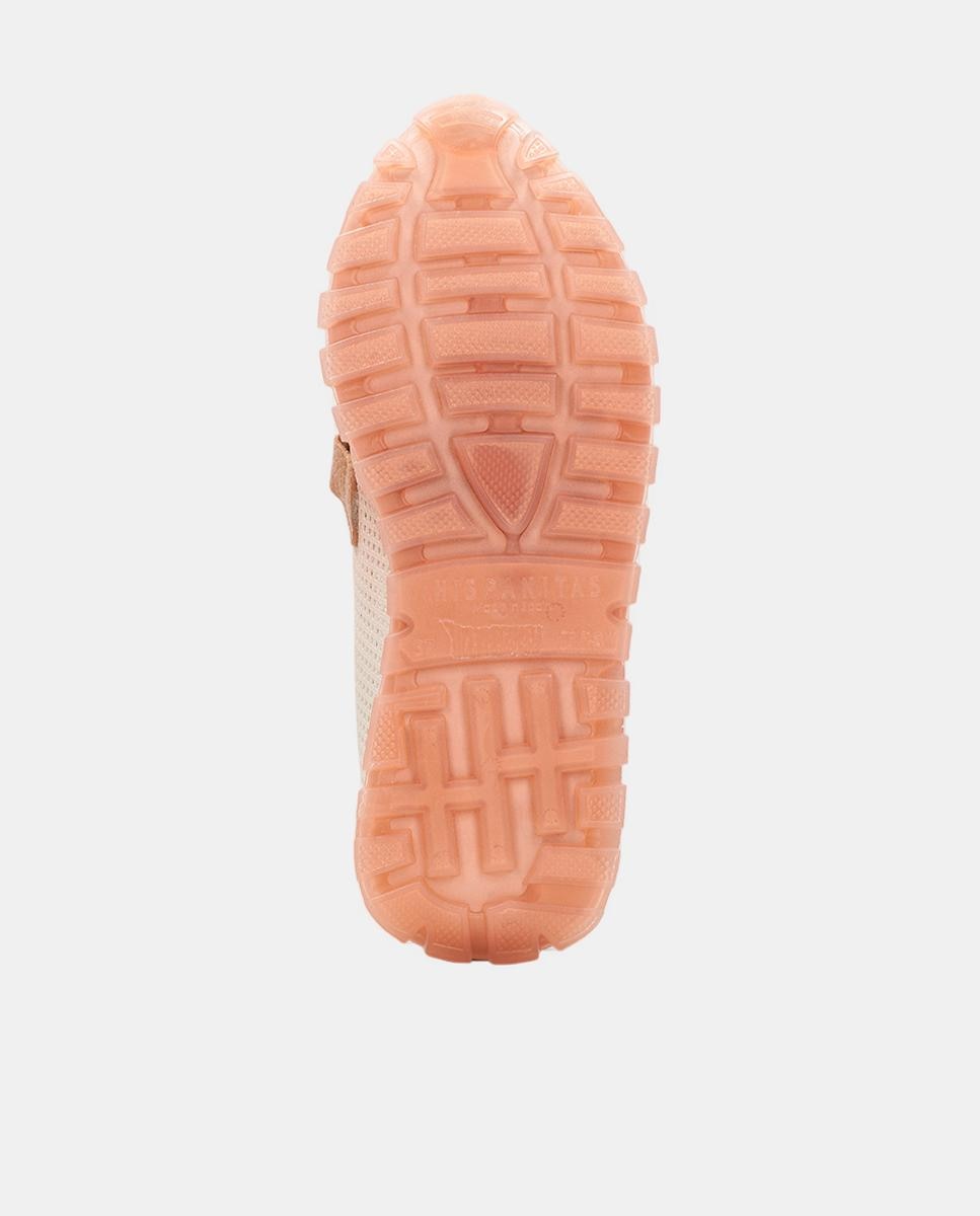 Zapatos de mujer mocasines Hispanitas sport - Marrón claro Marrón claro-5
