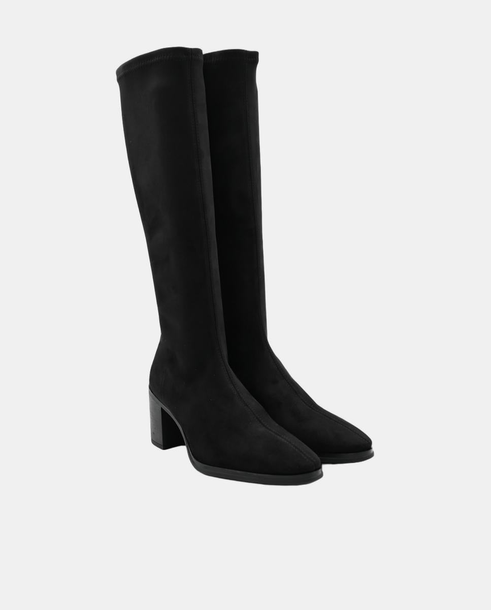 Botas Desportivas de Material Elástico Preto-2