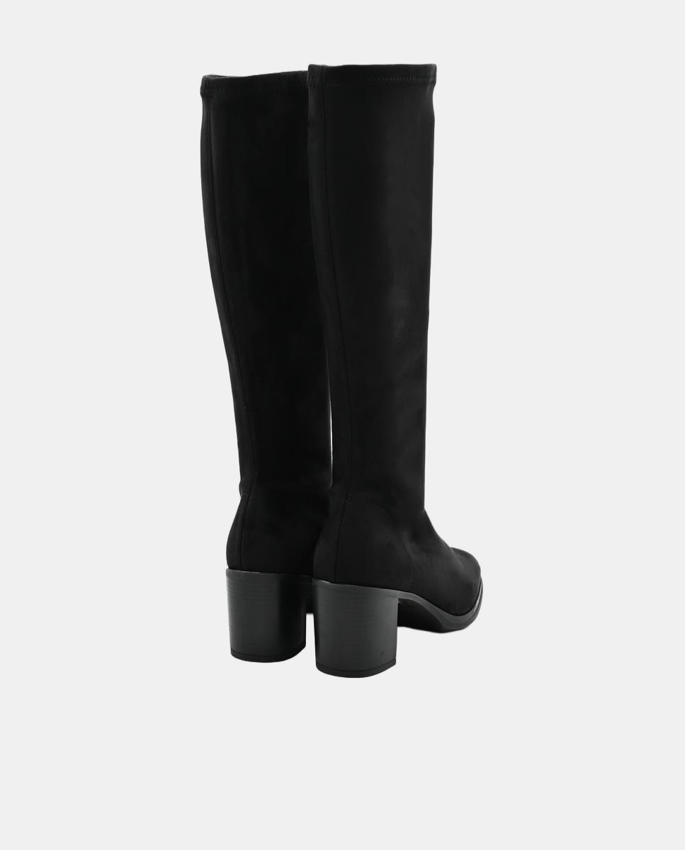 Botas Desportivas de Material Elástico Preto-3