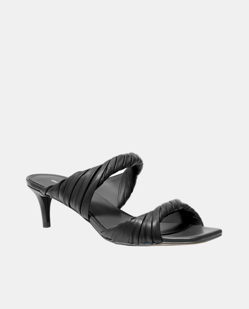 Mules Kiana em Pele Preto-2