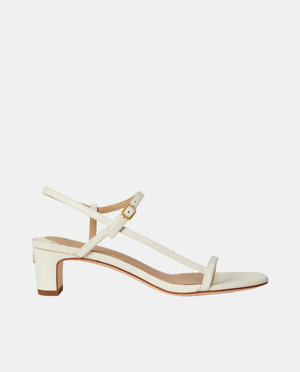 Imagem 0 de Sandálias de Salto Lainee em Pele