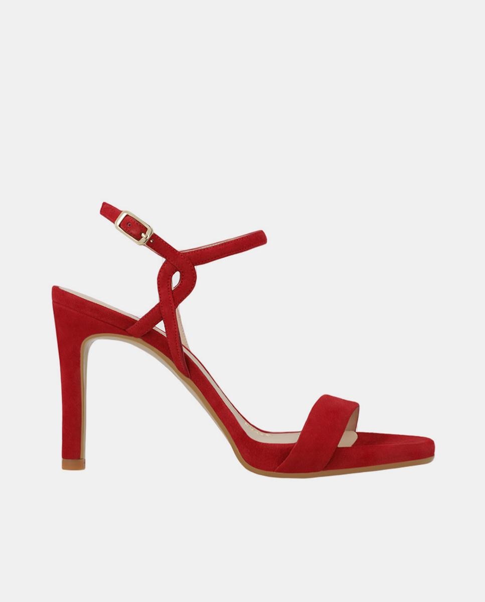 Lodi - Sandalias de mujer en ante con tacón.