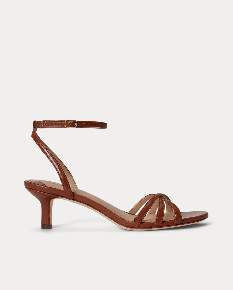 Imagem 0 de Sandálias de Salto Kendyl em Pele.