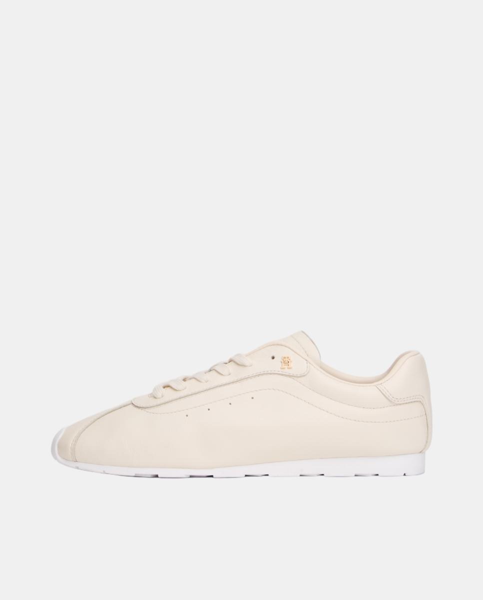 Sapatilhas em Pele Low Profile Natural-3