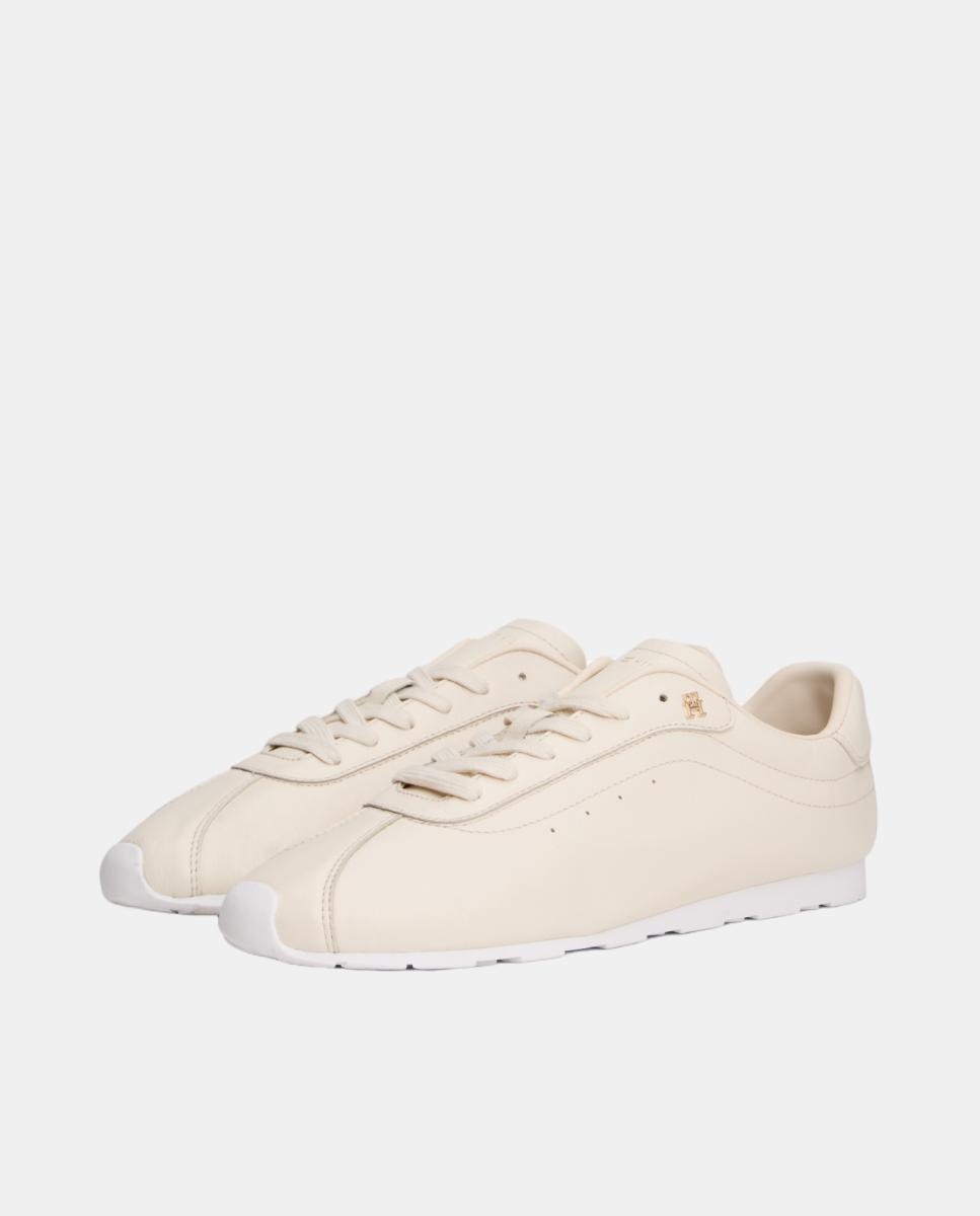 Sapatilhas em Pele Low Profile Natural-6