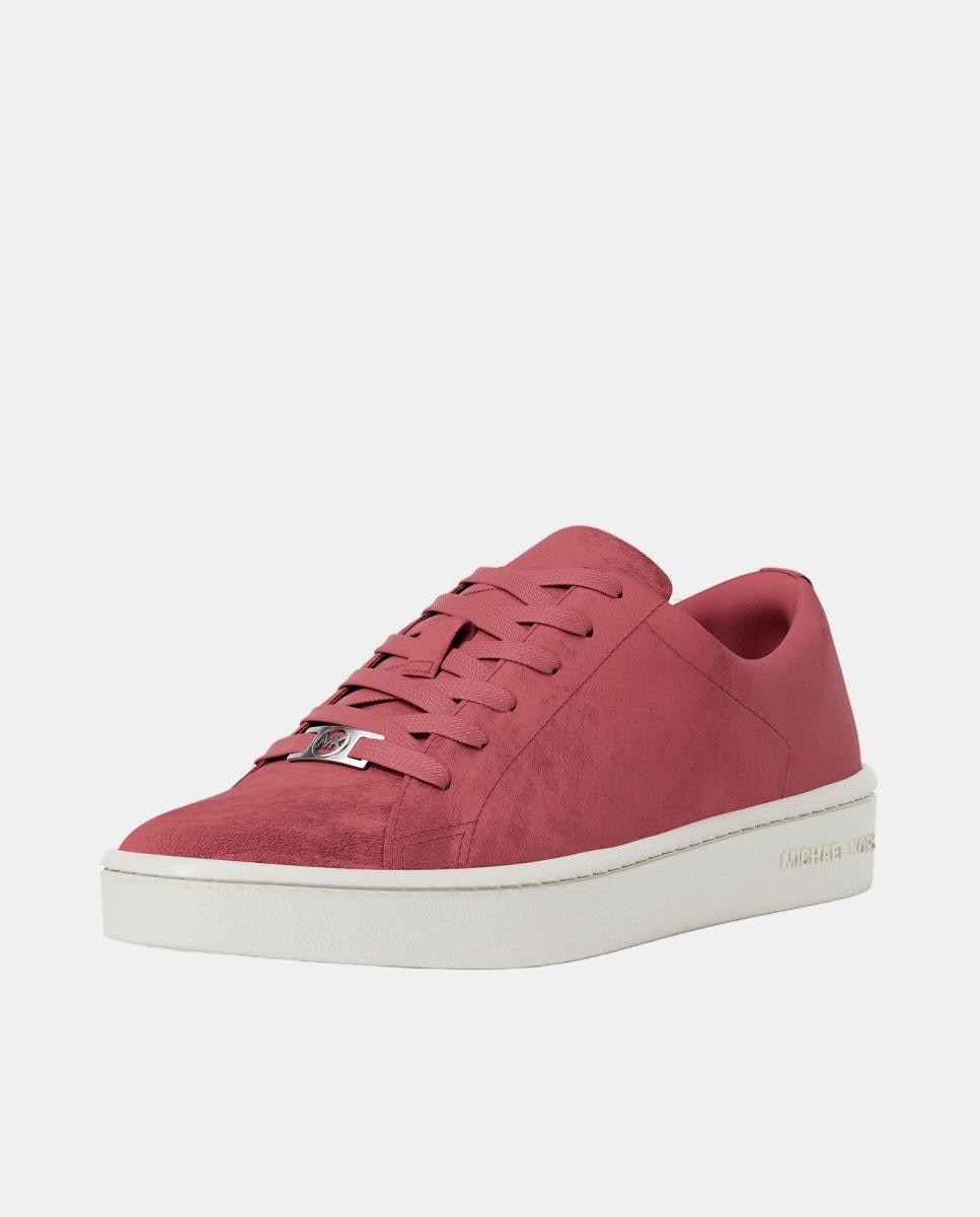Sapatilhas Keaton Lace Up de Camurça Rosa Blush-7
