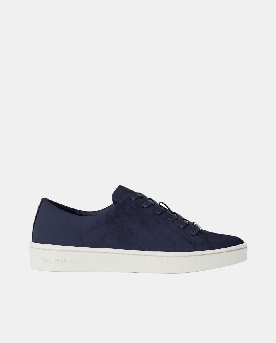 Sapatilhas Keaton Lace Up de Camurça Azul-marinho-1
