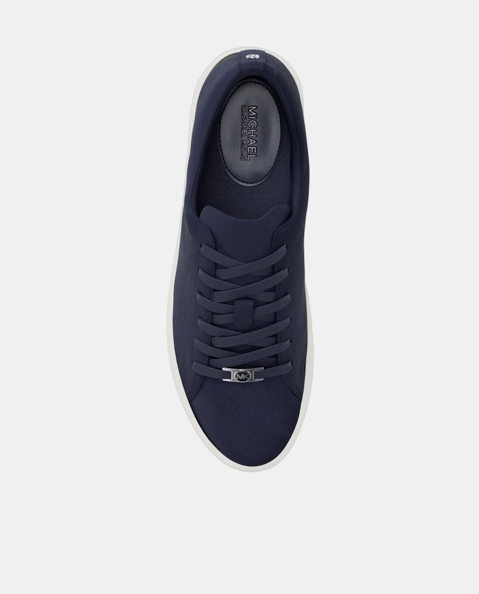 Sapatilhas Keaton Lace Up de Camurça Azul-marinho-5