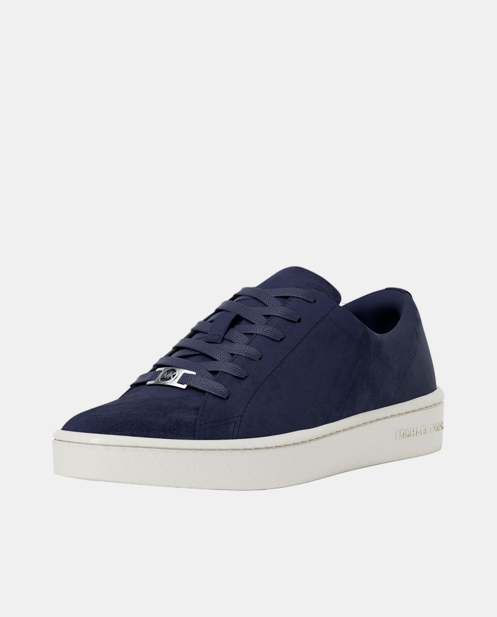 Sapatilhas Keaton Lace Up de Camurça Azul-marinho-7