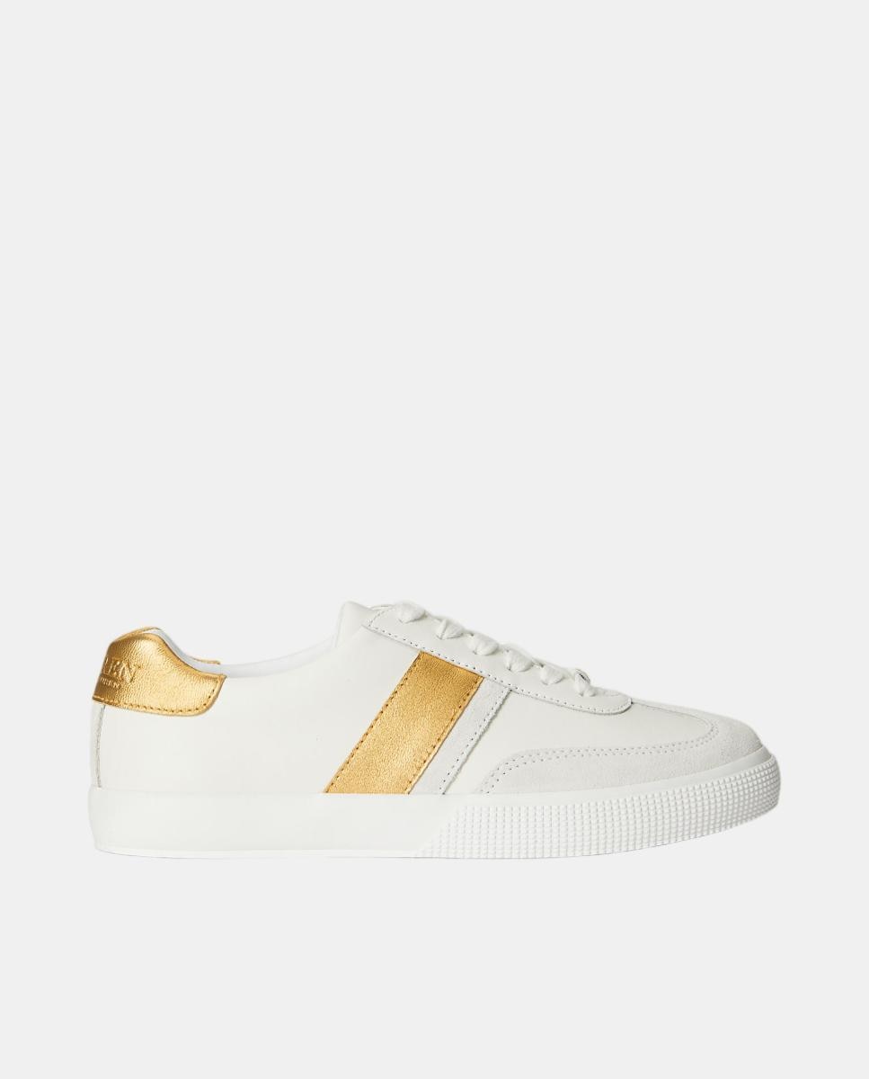 Imagem 0 de Sapatilhas Braylee em Pele com Riscas Laterais