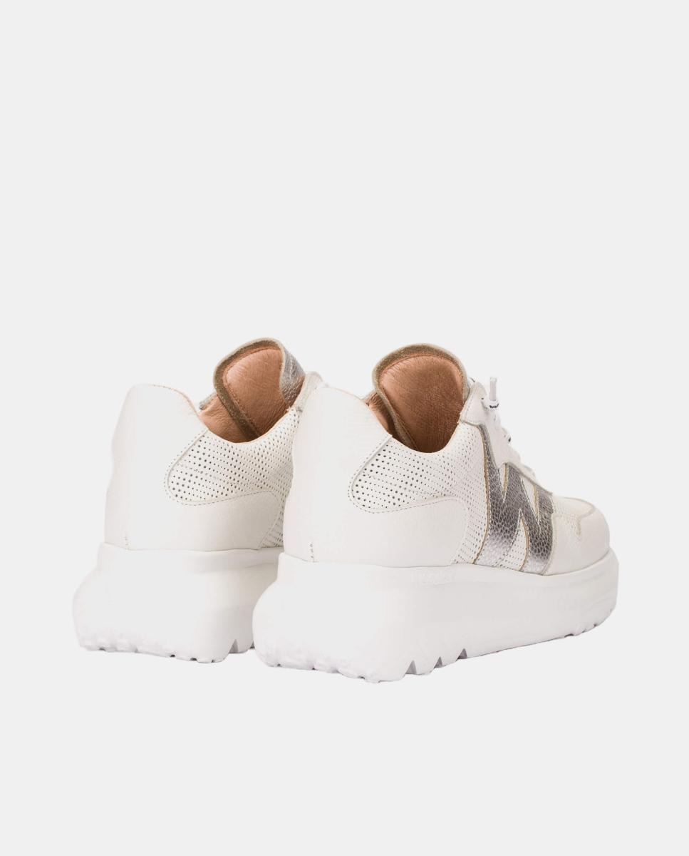 Sapatilhas Perfuradas - Branco Pele Branco-3