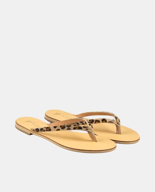 Imagen 0 de Sandalias de mujer griegas planas con tiras