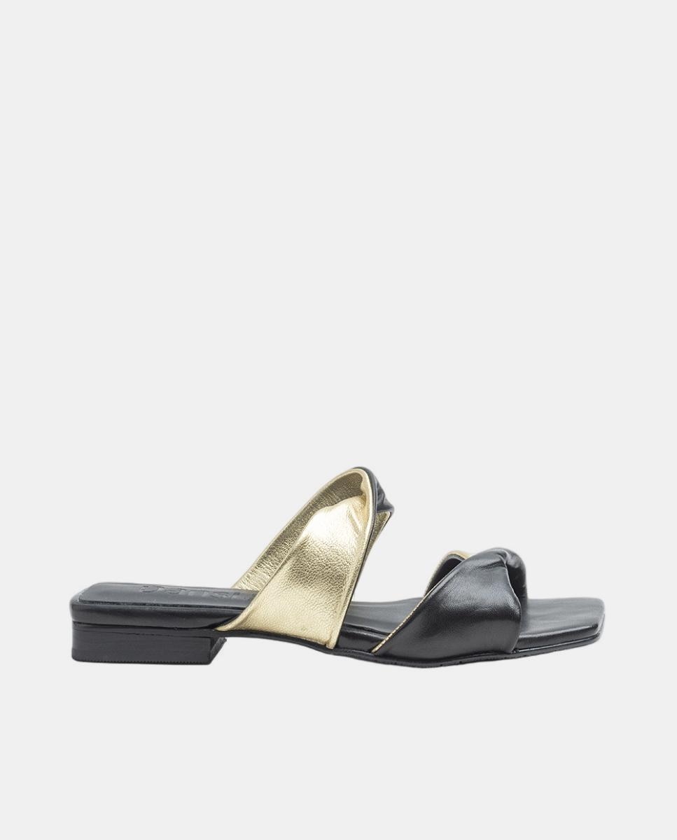 Imagem 0 de Sandálias Rasas em Napa Soft