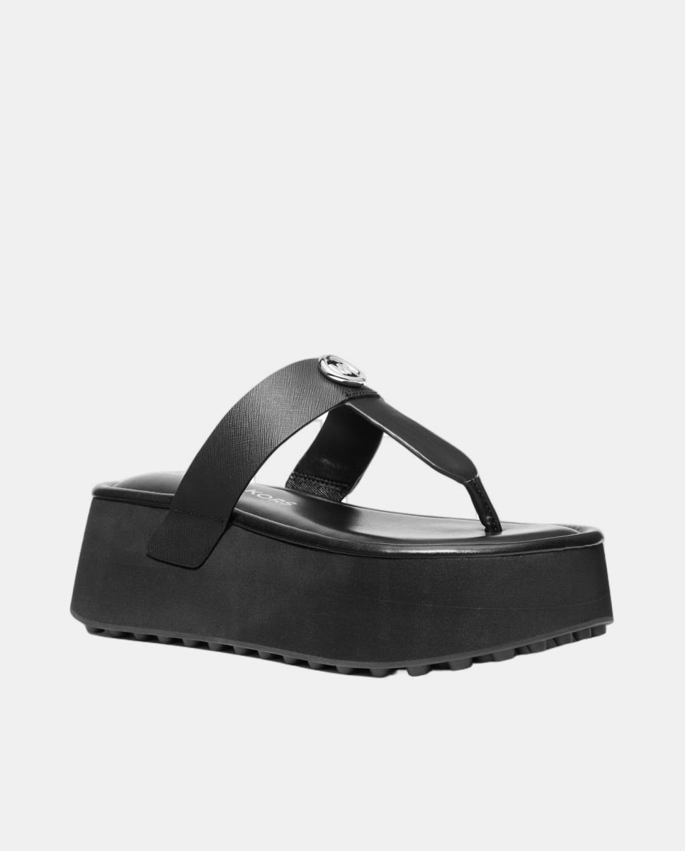 Sandálias Flatform Koya de Mujer Preto-2