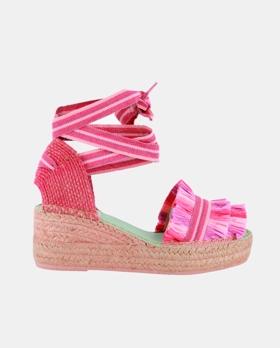 Imagem 0 de Alpercatas de Ráfia com Cunha