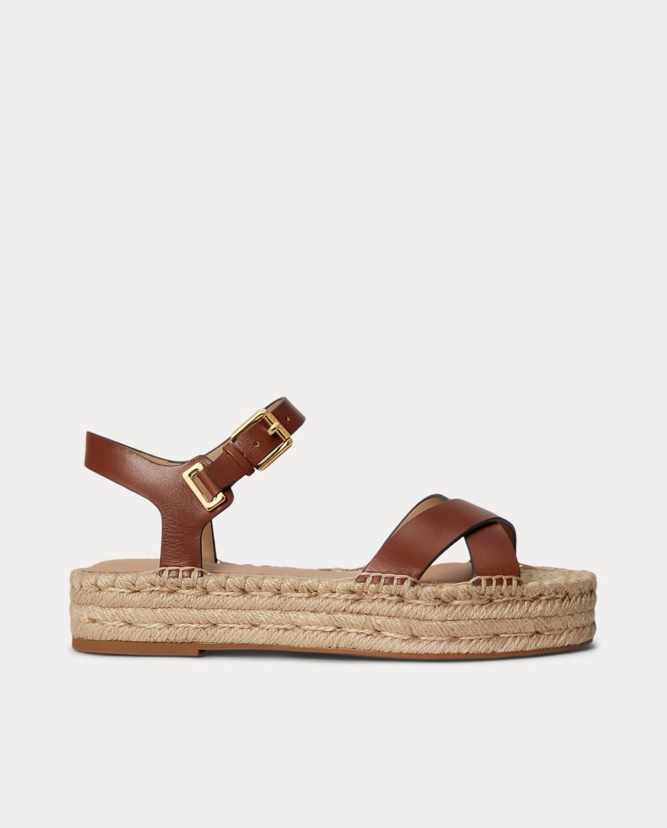 Imagem 0 de Sandálias Rasas Emeryn em Pele.