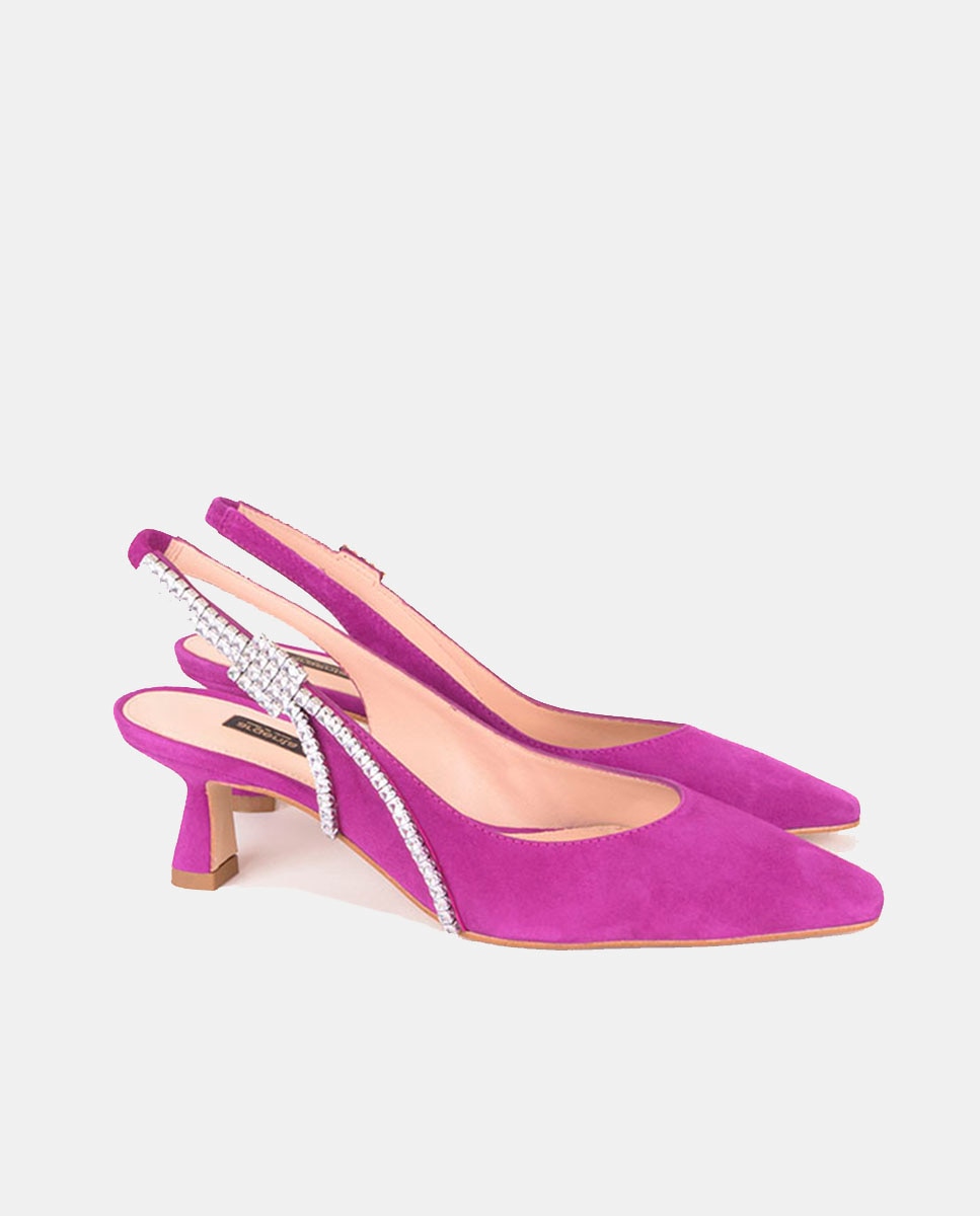 Zapato tacón de mujer - Argenta - Fucsia Fucsia-1