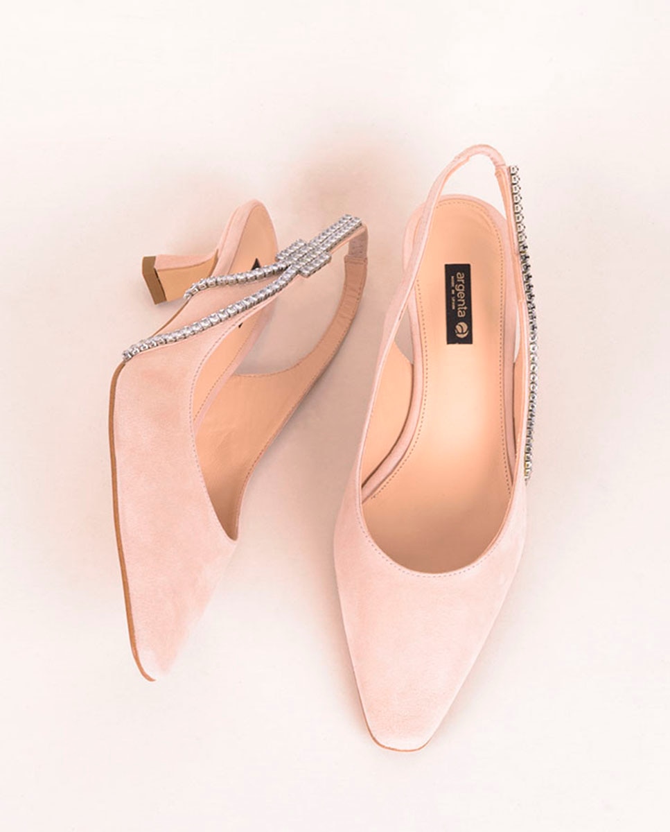 Sapatos de Salto Rosa-2