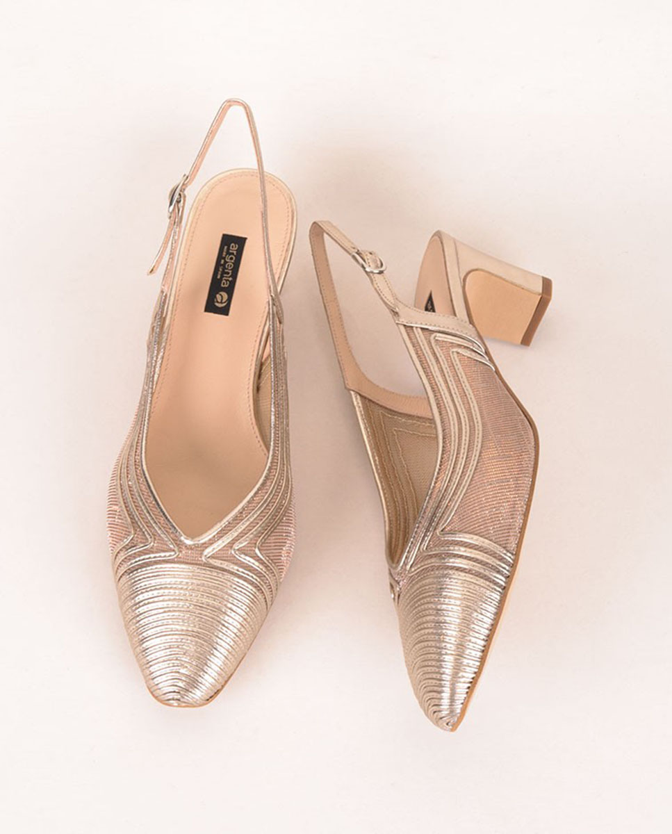 Sapatos de Salto Rosa-2