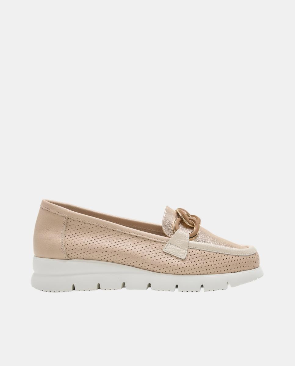 24HRS - Mocasín con cadena eslabones.