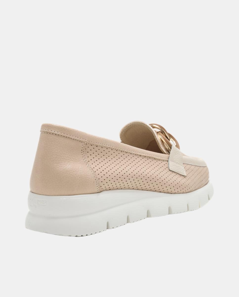 Mocasín con cadena eslabones - 24HRS - Oro Oro-4