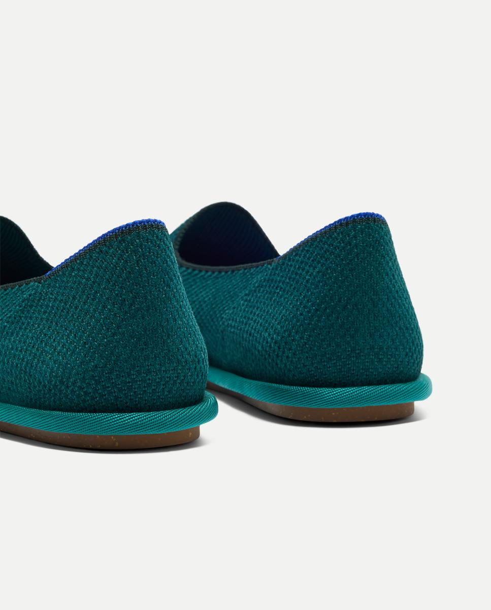 Mocasines mujer de tejido flexible y plantilla acolchada - Rothy´s - Verde Verde-3