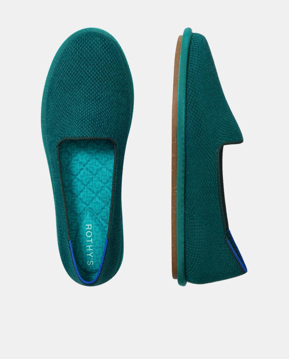Mocasines mujer de tejido flexible y plantilla acolchada - Rothy´s - Verde Verde-7