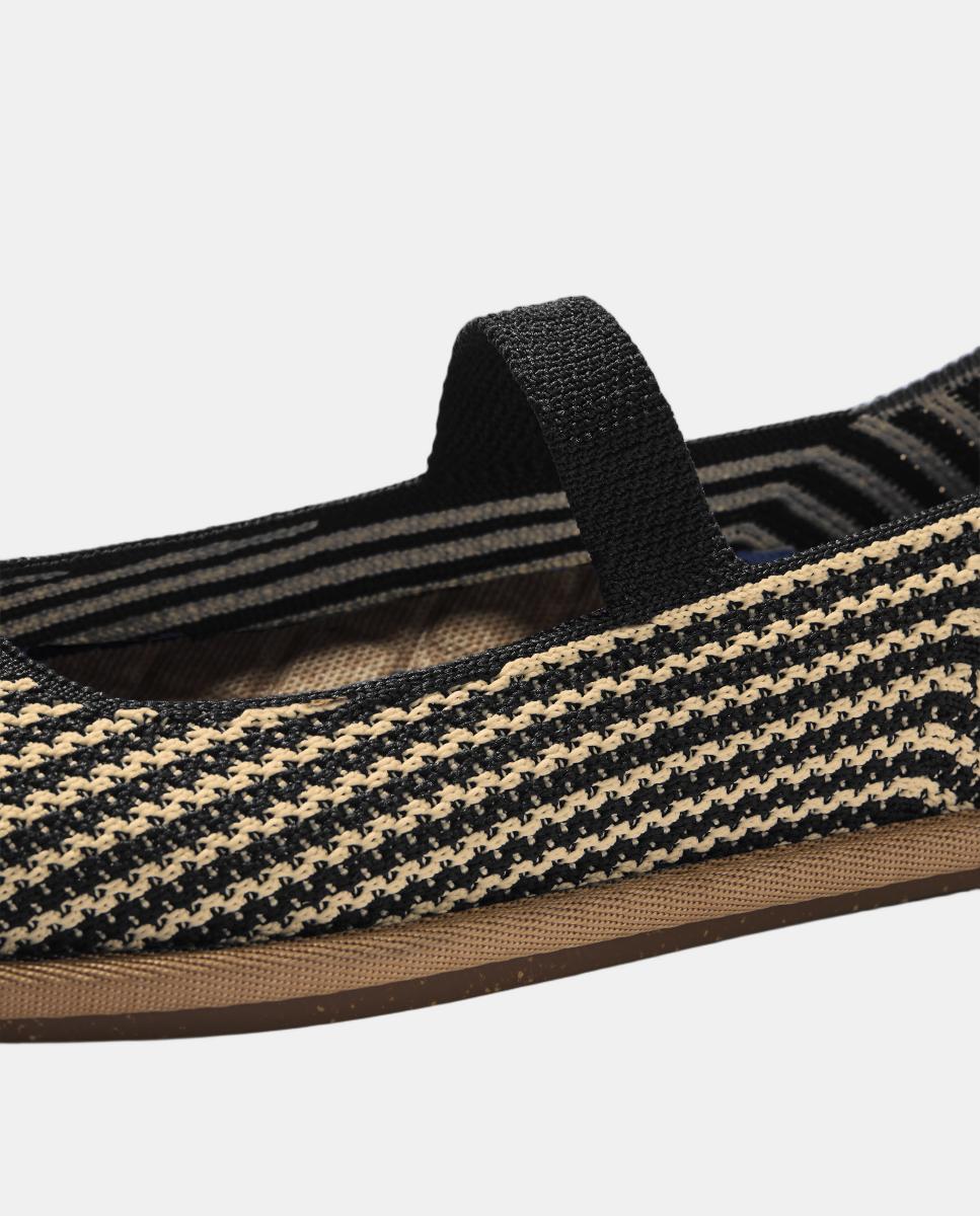 Sapatos de Presilha com Tira Elástica e Tecido Flexível Multicolor-4