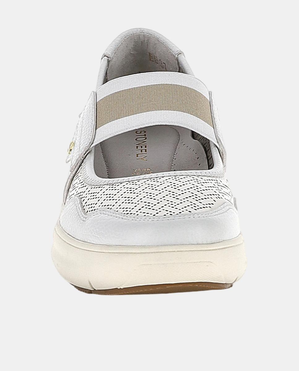 Sabrinas Desportivas com Elástico Branco-4