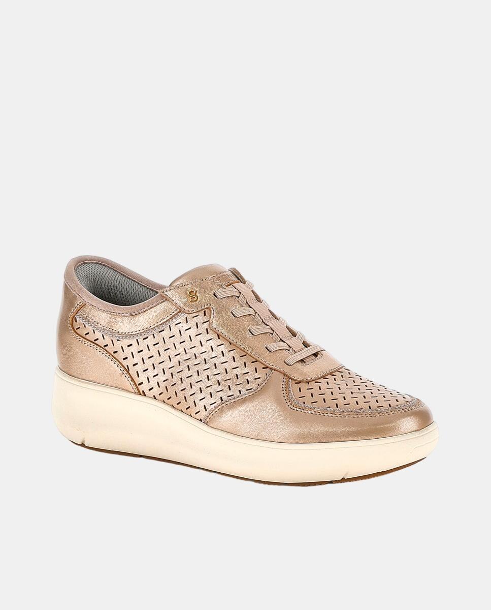 Deportivo mujer blue fit cordones elásticos - Stonefly - Natural Natural-2