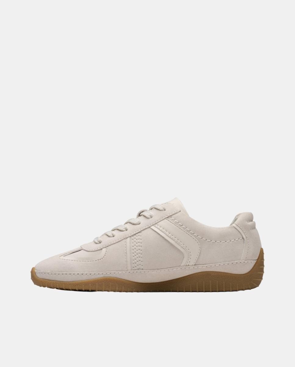 Sapatilhas Meridor Lo Off White Combi com Sola de Borracha - Off White Combi Branco-marfim-2