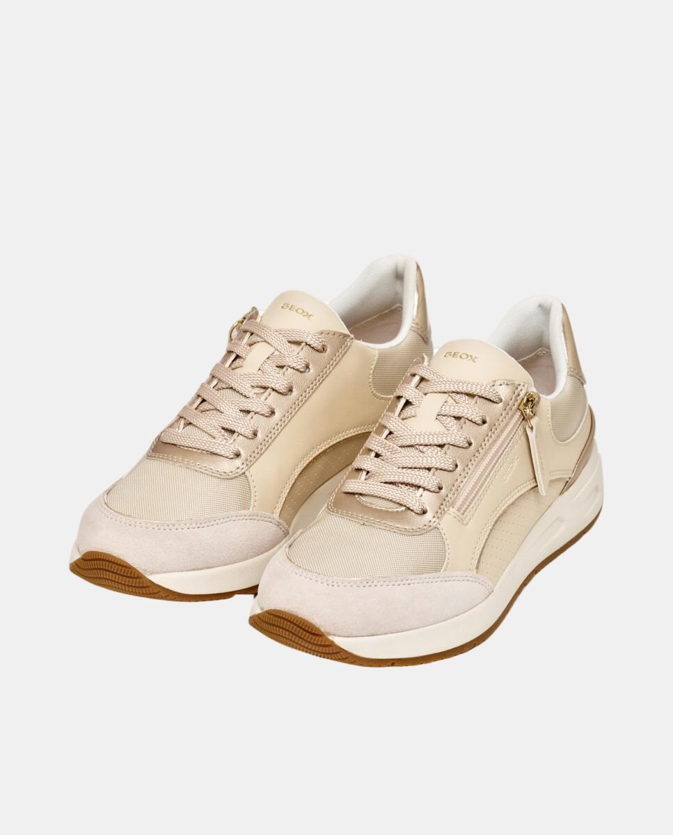 Sapatilhas Transpiráveis de Inspiração Running Castanho taupe-5