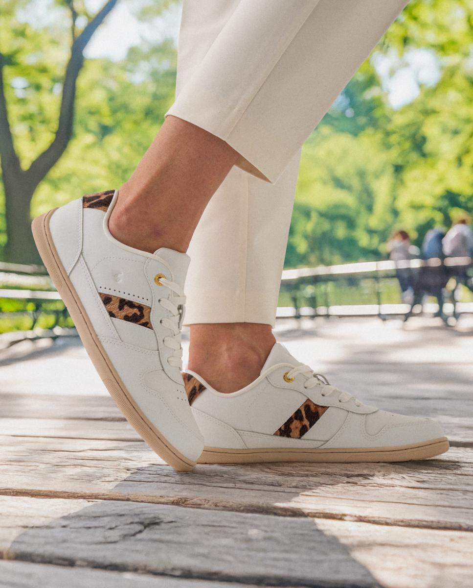 Sapatilhas em Ecopele com Sola Rasa sem Drop Castanhos-7