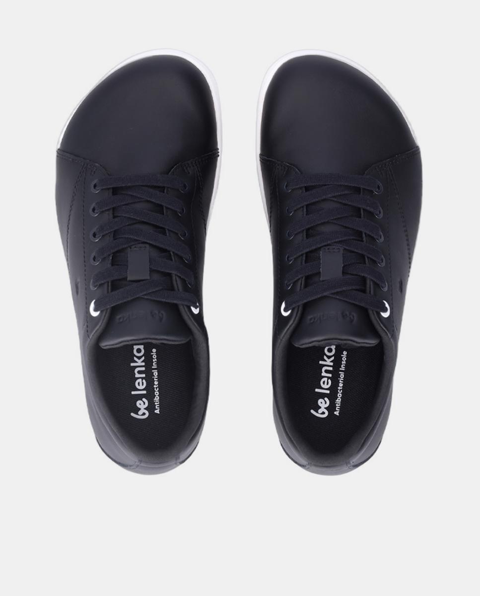 Sapatilhas em Ecopele com Sola Rasa sem Drop Preto Ónix-5